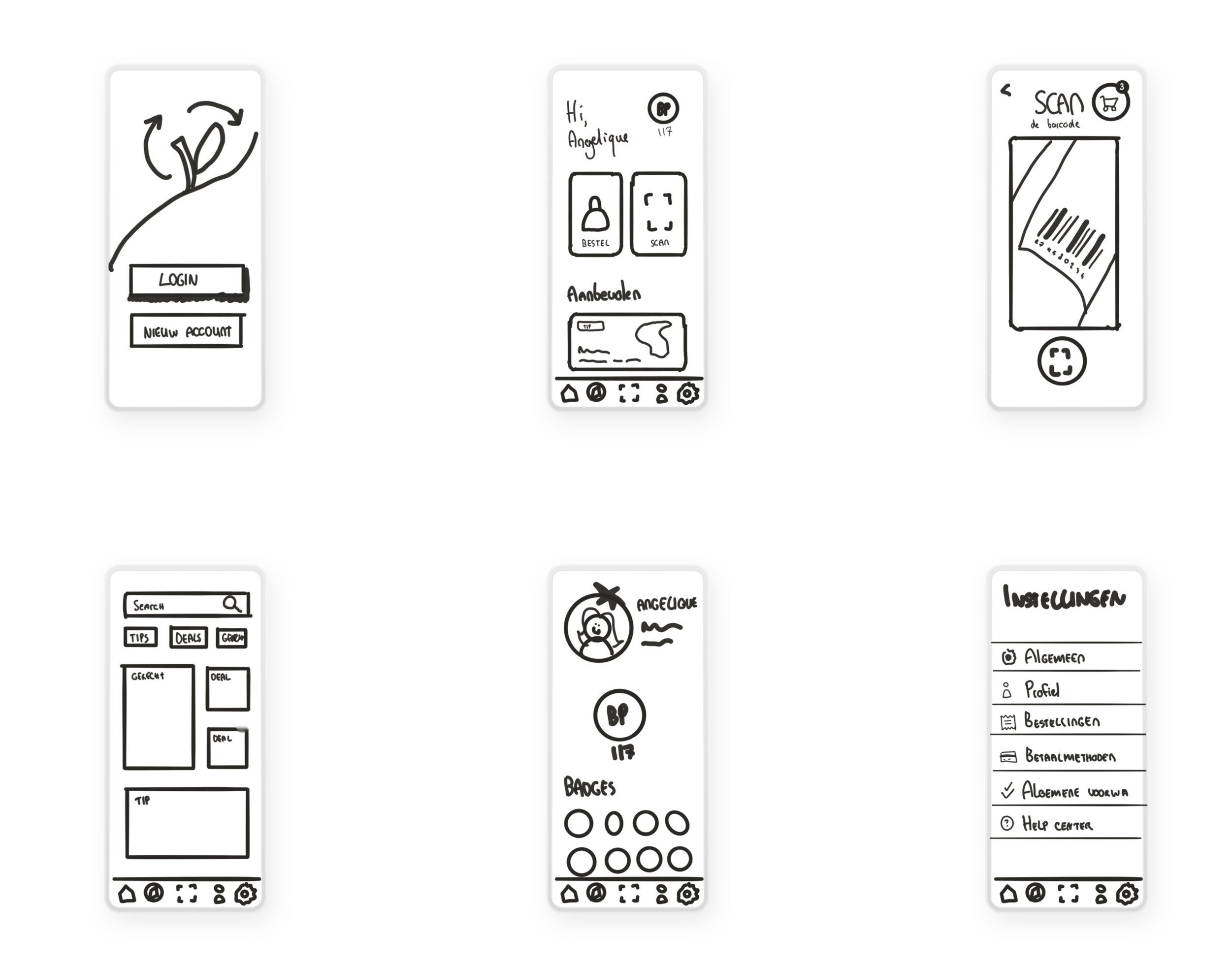 5 Wireframes 1