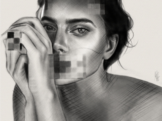 Pixelated