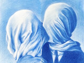 The Lovers (Original by Magritte)