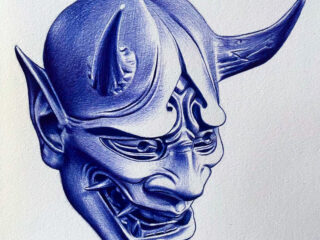 Hannya mask