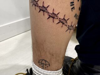 Barbed wire